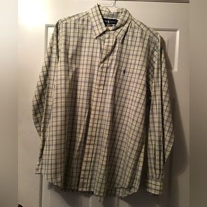 NWOT Beautiful Ralph Lauren Long Sleeve Casual Button Down Shirt